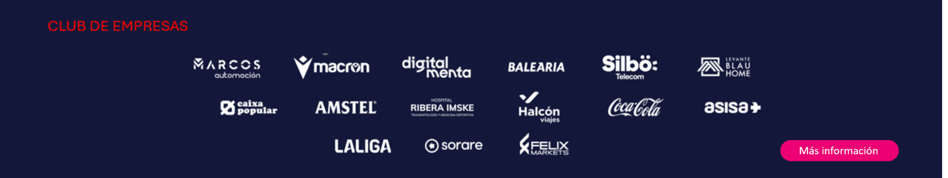 EMPRESAS PATROCINADORAS